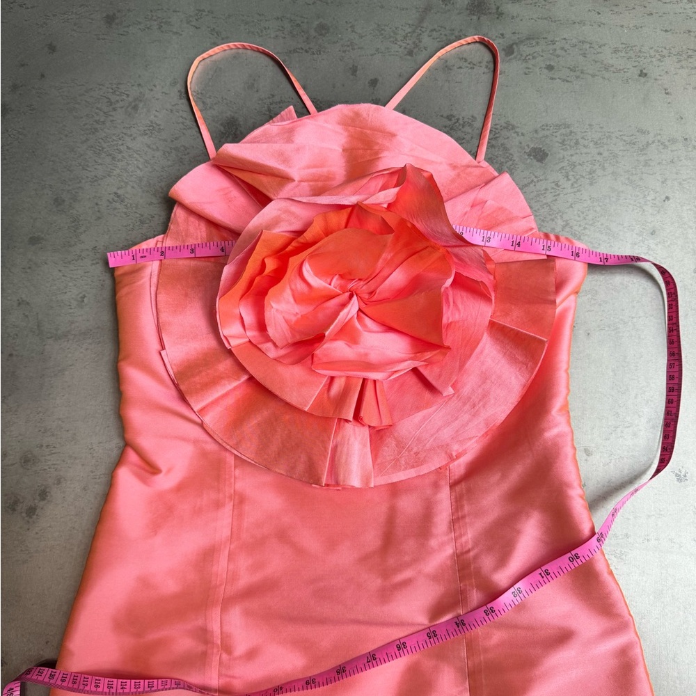 Atsu Oversized Rosette Mini Dress - Picture 7 of 15